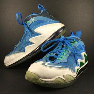 Nike Air Max Griff Diamond-Men's Size 9.5-Blue/White Basketball Shoes 580398-401